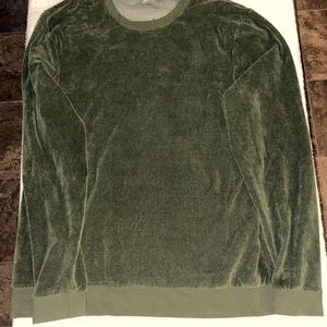 Men’s ASOS Brand Velvet Sweatshirt US SIZE XL